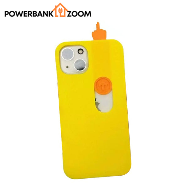 Powerbankzoom｜Creative Finger Slide Toy Phone Case for Apple iPhone