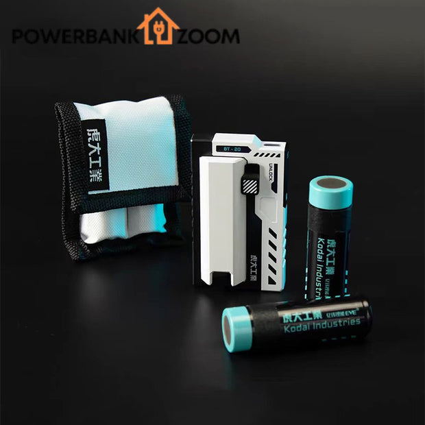 POWERBANKZOOM｜Interchangeable Power Bank, Tactical Interchangeable Battery Mobile Power Module, Battery Charger